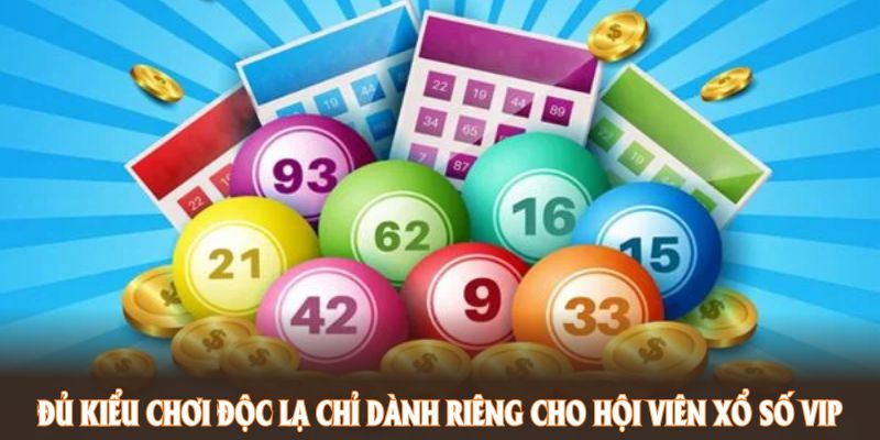 Đủ kiểu chơi độc lạ chỉ dành riêng cho hội viên xổ số VIP